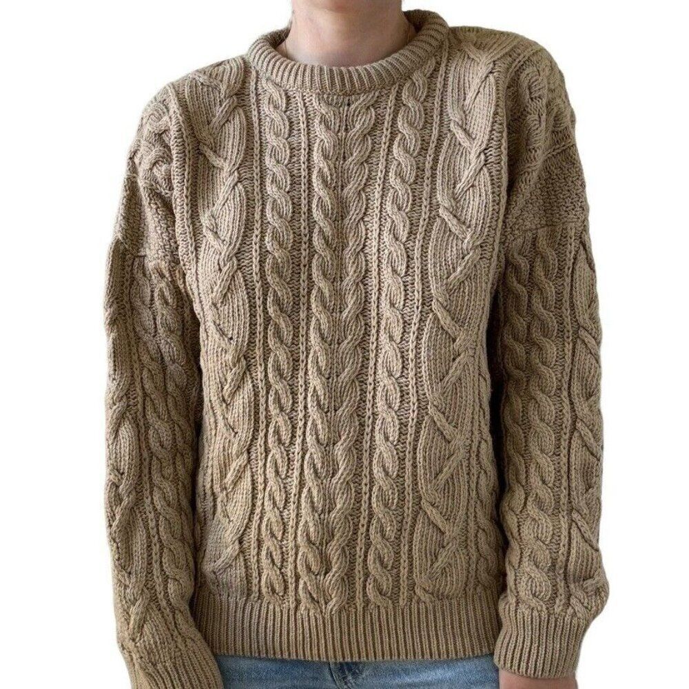 100% Wool Fisherman Sweater